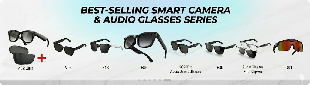 Factory Direct Smart Camera & Audio Glasses OEM/ODM