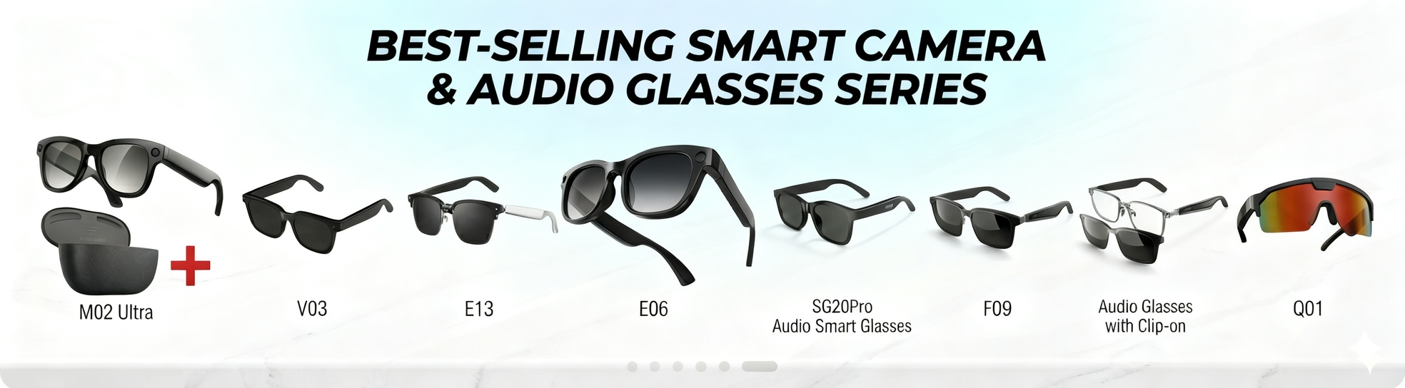 Premium Smart AI Camera & Audio Glasses | OEM/ODM Manufacturer